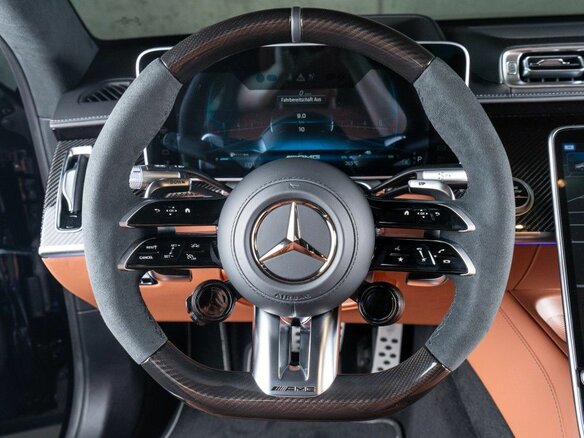 2024 Mercedes-Benz S-Класс AMG 63 e AMG Long IV (W223), чёрный, 43990000 рублей - вид 9