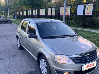 2012 Renault Logan I Рестайлинг, бежевый, 850000 рублей, вид 1