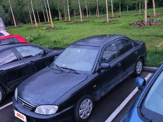 2008 Kia Spectra I Рестайлинг 2, чёрный, 280000 рублей, вид 1