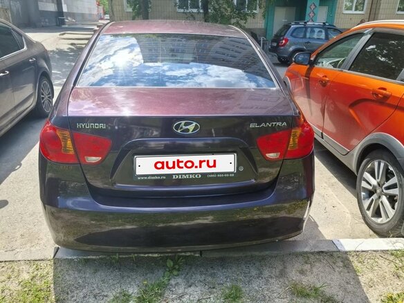 2008 Hyundai Elantra IV (HD), пурпурный - вид 5