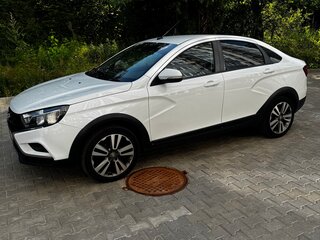 2019 Lada (ВАЗ) Vesta Cross I, белый, 1120000 рублей, вид 3