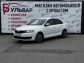 2019 Skoda Rapid I Рестайлинг, белый, 1220000 рублей, вид 3