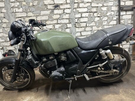 1999 Kawasaki ZRX 400, зелёный, 210000 рублей, вид 2