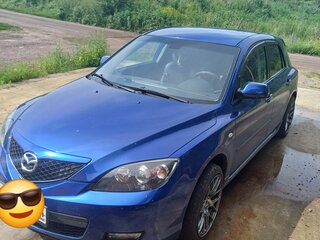 2008 Mazda 3 I (BK) Рестайлинг, синий, 749000 рублей, вид 2