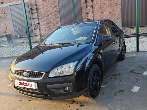 2007 Ford Focus II, чёрный, 480000 рублей