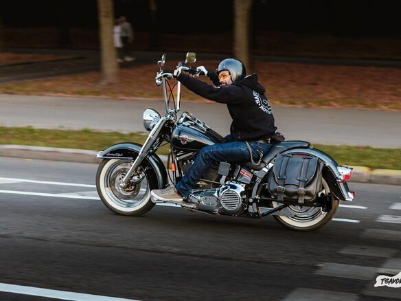 1995 Harley-Davidson Heritage, серый, 900000 рублей - вид 5