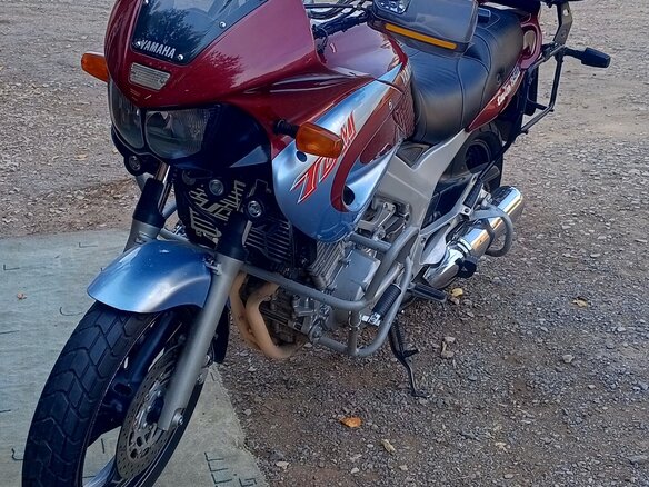 2000 Yamaha TDM850, фиолетовый, 380000 рублей