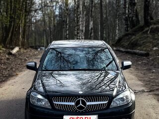 2008 Mercedes-Benz C-Класс 180 Kompressor III (W204), чёрный, 950000 рублей, вид 3