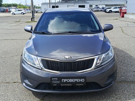 2014 Kia Rio III, серый, 505000 рублей, вид 2