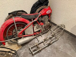 1989 Jawa 500 R, красный, 1000000 рублей, вид 2
