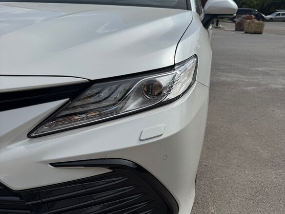 2022 Toyota Camry VIII (XV70) Рестайлинг, белый, 3625000 рублей - вид 8
