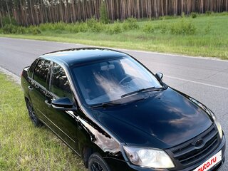 2013 Lada (ВАЗ) Granta I, чёрный, 395000 рублей, вид 1