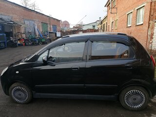 2008 Chevrolet Spark II, чёрный, 400000 рублей, вид 3
