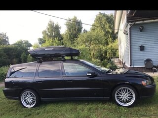 2007 Volvo V70 II Рестайлинг, чёрный, 800000 рублей, вид 5