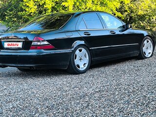 2003 Mercedes-Benz S-Класс 350 IV (W220) Рестайлинг, чёрный, 699000 рублей, вид 1