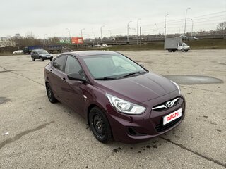 2012 Hyundai Solaris I, фиолетовый, 650000 рублей, вид 1