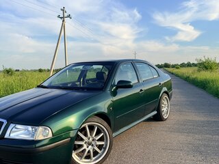 2004 Skoda Octavia I (A4) Рестайлинг, зелёный, 450000 рублей, вид 5