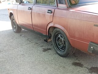 2006 Lada (ВАЗ) 2107, пурпурный, 105000 рублей, вид 4