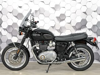 2022 Triumph Bonneville T120, чёрный, 1269000 рублей, вид 3