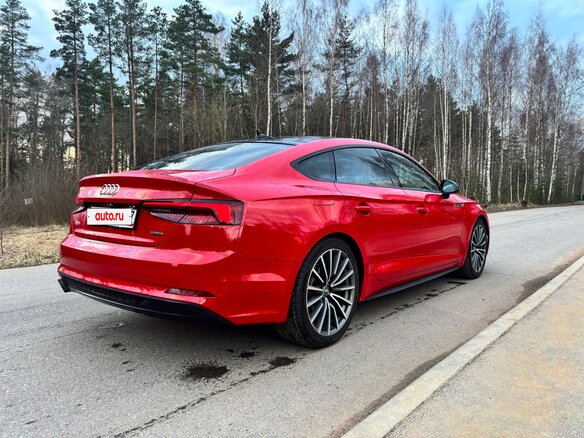 2019 Audi A5 II (F5), красный - вид 8