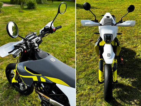 2021 Husqvarna 701 Supermoto, белый, 699000 рублей, вид 2