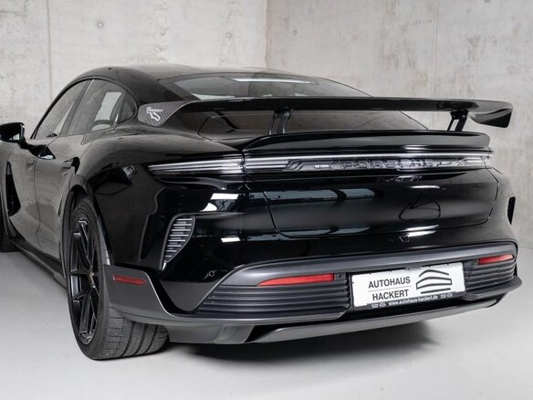 2026 Porsche Taycan Turbo GT I Рестайлинг, чёрный - вид 10