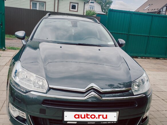 2014 Citroen C5 II, серый - вид 1