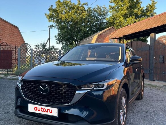 2021 Mazda CX-5 II Рестайлинг, синий - вид 2