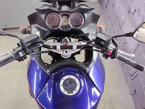 2004 Suzuki V-Strom 1000, синий, 455000 рублей - вид 8