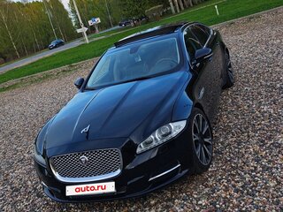 2010 Jaguar XJ Long IV (X351), чёрный, 2800000 рублей, вид 1