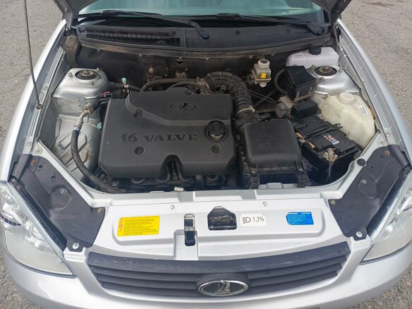 2011 Lada (ВАЗ) Priora I, серебристый, 420000 рублей - вид 19
