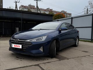 2018 Hyundai Elantra VI (AD) Рестайлинг, синий, 1290000 рублей, вид 2
