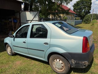 2008 Renault Logan I, зелёный, 219000 рублей, вид 4