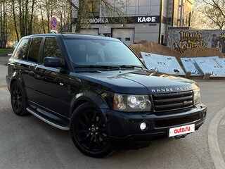 2008 Land Rover Range Rover Sport I, синий, 1250000 рублей, вид 4