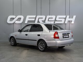 2008 Hyundai Accent ТагАЗ II, серебристый, 369000 рублей, вид 2
