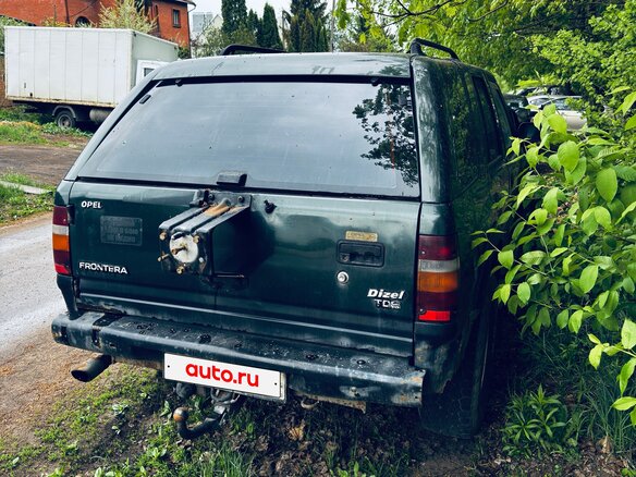 1996 Opel Frontera A, зелёный, 160000 рублей - вид 1