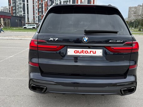 2022 BMW X7 40d I (G07), чёрный, 9180000 рублей, вид 3