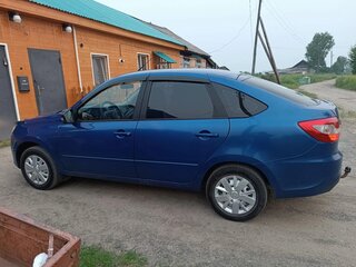 2022 Lada (ВАЗ) Granta I Рестайлинг, синий, 770000 рублей, вид 4