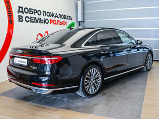 2019 Audi A8 Long 60 TFSI IV (D5), чёрный, 6979000 рублей, вид 4