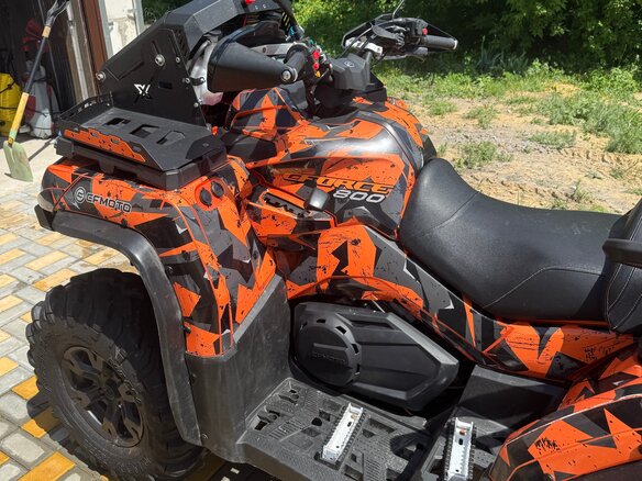 2018 CFMoto CFORCE 800 HO EPS, оранжевый, 759990 рублей - вид 4
