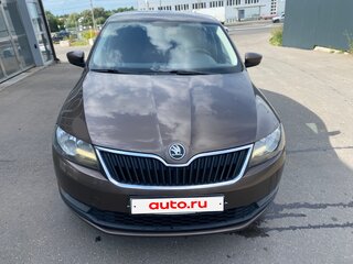 2018 Skoda Rapid I Рестайлинг, коричневый, 1350000 рублей, вид 1