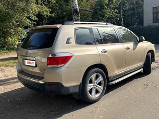 2012 Toyota Highlander II (XU40) Рестайлинг, бежевый, 2095000 рублей, вид 2