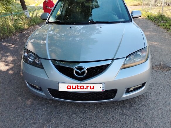 2007 Mazda 3 4-speed I (BK) Рестайлинг, серебристый, 500000 рублей