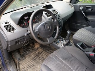 2008 Renault Megane II Рестайлинг, синий, 150000 рублей, вид 4