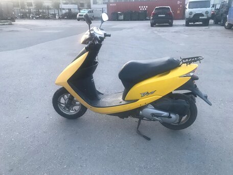 2003 Honda Dio, жёлтый, 75000 рублей, вид 3