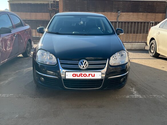 2008 Volkswagen Jetta V, чёрный, 600000 рублей - вид 1