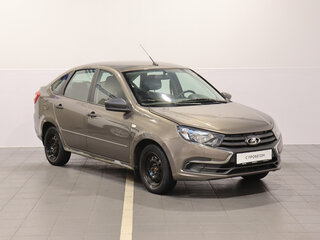 2018 Lada (ВАЗ) Granta I Рестайлинг, коричневый, 419000 рублей, вид 4