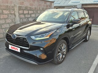 2021 Toyota Highlander IV (XU70), чёрный, 6200000 рублей, вид 1