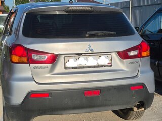 2012 Mitsubishi ASX I, серебристый, 880000 рублей, вид 4
