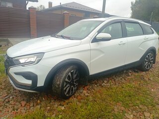 2024 Lada (ВАЗ) Vesta SW Cross I Рестайлинг (NG), белый, 1499000 рублей, вид 1